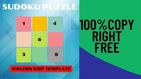 Sudoku Puzzle Book with Master Resell Rights
