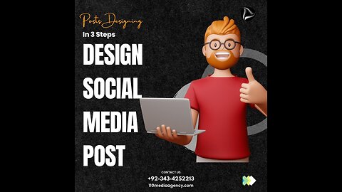 LETS DESIGN SOCIAL MEDIA POST - How to Make a Social Media Post