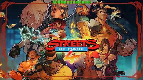 Streets of Rage 4 | Stage 01 – The Streets, Hard Mode, Feat: Axle Stone (Streets of Rage, 2020 PS4)