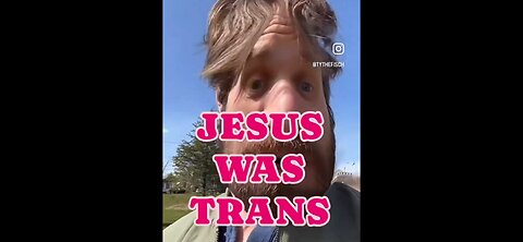 Jesus was TRANS! #happyeaster #transvisibility