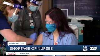 Shortage of nurses