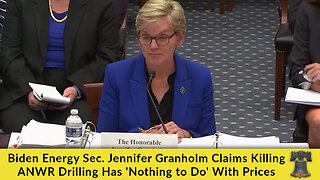 Biden Energy Sec. Jennifer Granholm Claims Killing ANWR Drilling Has 'Nothing to Do' With Prices