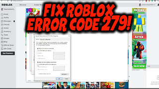 How to Fix Roblox Error Code 279