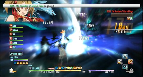 ZDC SAO RE HF ソードアート・オンライン －ホロウ・フラグメント－ PC Part 123 Floor 85 Boss Battles with Solo, Asuna AG to Klein