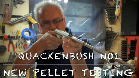 Quackenbush No. 1 .21 pellet and dart rifle. First tests with new ammo how will it do?