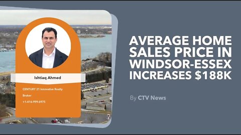 Average Home Sales Price In Windsor-Essex Increases $188 k | Windsor-Essex Real Estate