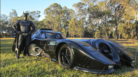 Real Life Batmobile: Man Spends Two Years Building Iconic 1989 Car I RIDICULOUS RIDES