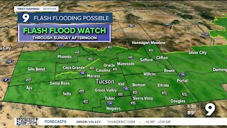 Heavy rain and flooding still possible to finish the week