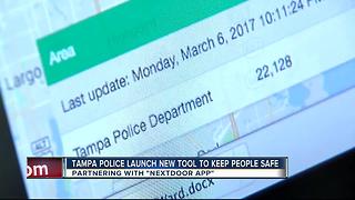 Tampa Police partner with social media app 'Nextdoor' to help keep you safe