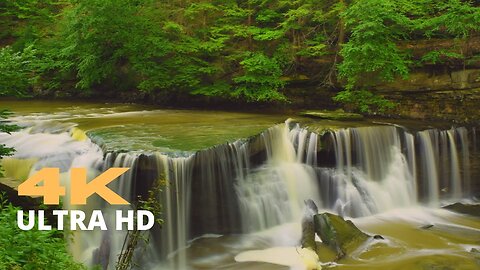 Enchanting Waterfalls: HD Nature Footage for Ultimate Relaxation