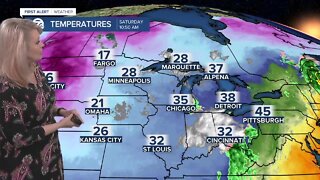 Detroit Weather: Colder this weekend with rain and snow chances