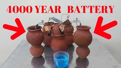 Recreating a 4000 Year Old Battery - Was Electricity Used in Ancient Times? #Hinduism