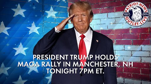 REPLAY: President Trump Holds MAGA Rally in Manchester, NH. | 01-202-2024