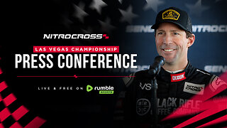 Nitrocross Las Vegas Championship Press Conference | Feb. 28th | 3pm ET / 12pm PT