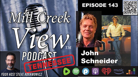 Mill Creek View Tennessee Podcast EP143 John Schneider Interview & More 10 31 23