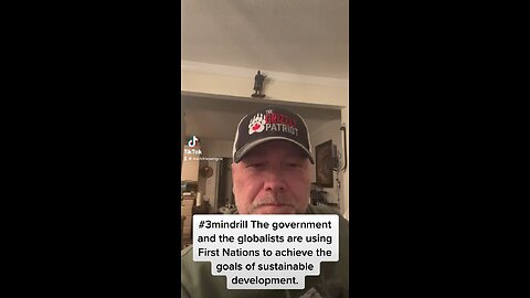 #3mindrill The government and the globalists are using First Nations to achieve the goals of 2030