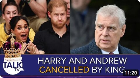 King Charles Cancels Prince Harry & Prince Andrew | "Conspiracy Theories" Over Meghan's Silence