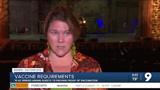 Tucson venues to require proof of vaccination to attend events