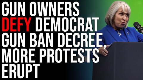 Gun Owners Defy Democrat Gun Ban Decree, More Protests Erupt