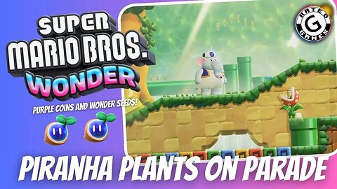 Super Mario Bros Wonder - Piranha Plants on Parade