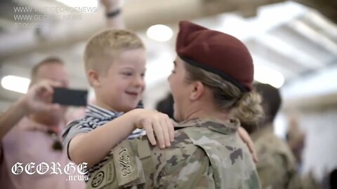 Paratroopers Return Home from Poland, 07/06/2022