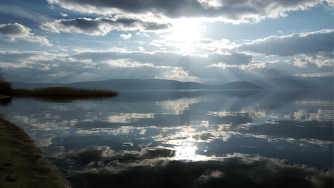 Beautiful Lake Scenery- Time Lapse