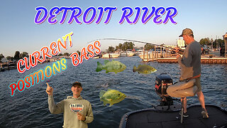 Detroit River Bass Fishing Current and Backwater