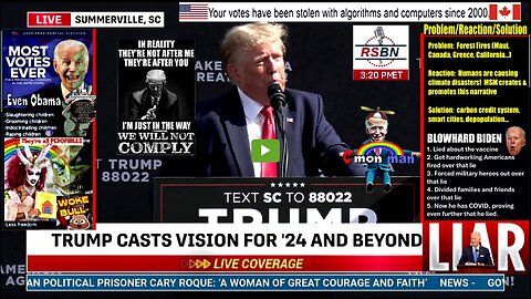 FULL SPEECH: President Donald J. Trump to Deliver Remarks In Summerville, SC - 9/25/2023