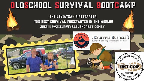 Survival Bushcraft Justin The BEST Survival Firestarter in the World!!