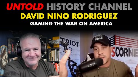 A Conversation With David Nino Rodriguez | Gaming The War on America