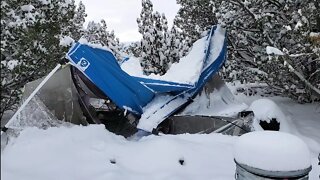 First Arizona Homestead Snow