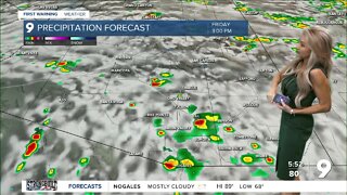 Moisture from Hurricane Kay moves into southern Arizona