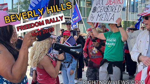 Trump supporters take over Beverly Hills