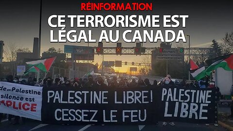 RÉINFORMATION 17/11/2023 - CE TERRORISME EST LÉGAL AU CANADA
