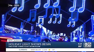 Holiday lights around the Valley and other things to do this weekend