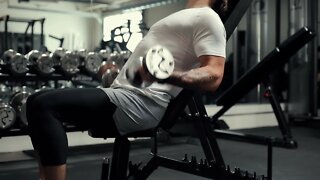 EXERCISE DEMO | Recline Supinated Dumbbell Curl | Coach Zach Mckenna