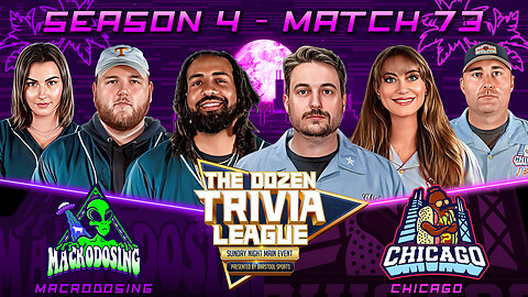 Team Minihane vs. urMom | Match 74, Season 4 - The Dozen Trivia League