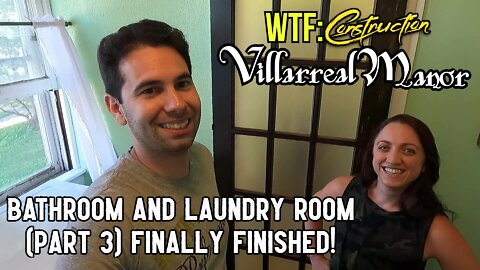 Bathroom and Laundry room remodel (Part 3) Finally Finished!
