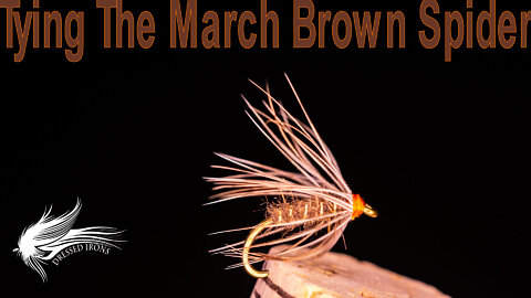 Tying The March Brown Spider - Dressed Irons