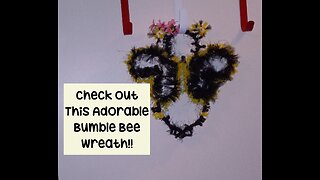 Bumble Bee Wreath