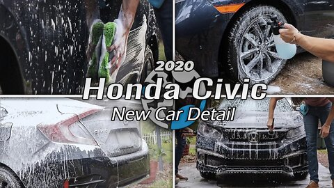 2020 Honda Civic NEW Car DETAIL! | Making a New Car SHINE!