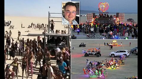 Burning Man attendees rush from Nevada desert after days stranded by storm