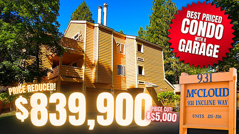 Inside a Lake Tahoe AFFORDABLE LUXURY CONDO in Incline Village Nevada!