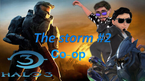 Let's play Halo 3 (Halo MCC) Co-op on Legendary (Xbox Series X) The Storm #2-Scarab