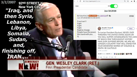 ✈️#911Truth Part 12: Gen. Wesley Clark Reveals Middle East Invasion Was Pre-Planned & Iran is NEXT