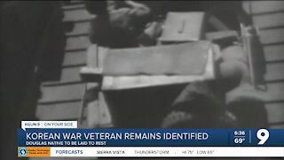 Korean War veteran remains identified