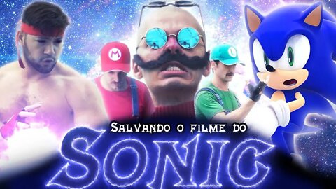 SALVANDO O FILME DO SONIC - PARÓDIA