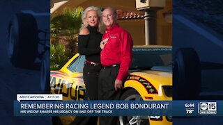 Pat Bondurant remembers late husband, racing legend Bob Bondurant