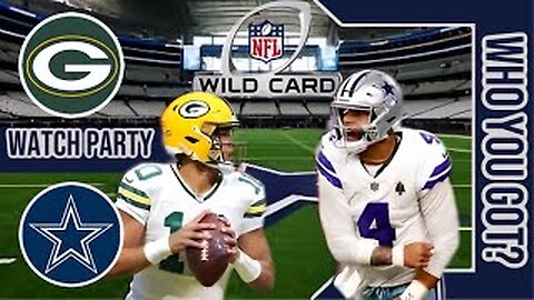 Green Bay Packers vs Dallas Cowboys | Live Play by Play/Watch Party Stream | NFL 2023 NFC Wildcard