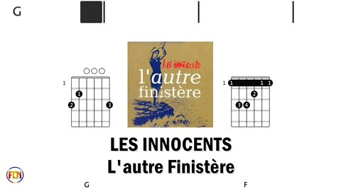 LES INNOCENTS L'autre Finistère - (Chords & Lyrics like a Karaoke) HD